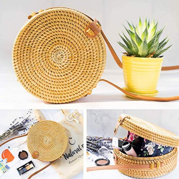 🔥 Bestseller Boho Wicker Handbag 🔥 - Picture 5 of 7